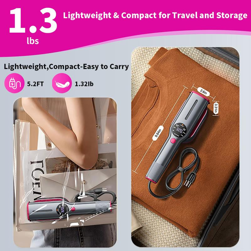 Dr.Flash Portable Garment Steamer – 7-Mode LED Clothing Iron, 5s Fast Heat