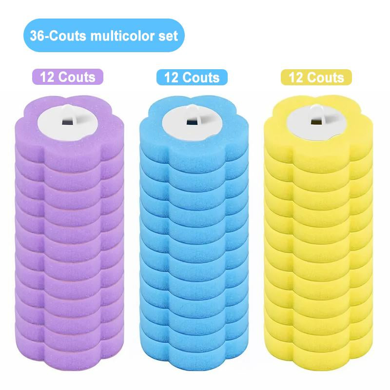 Snofrid Disposable Toilet Brush Set – Wall-Mount Toilet & Bathroom Cleaning Kit with 24 Refills