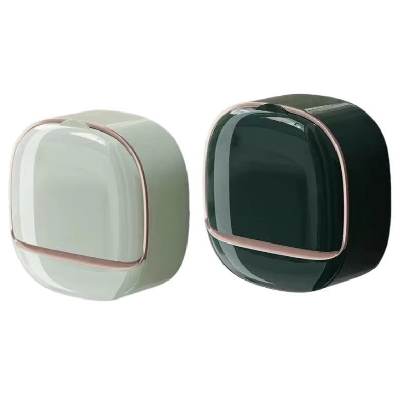 Waterproof Soap Box for Shower – Hanging Soap Holder with Drainage for Bathroom Storage