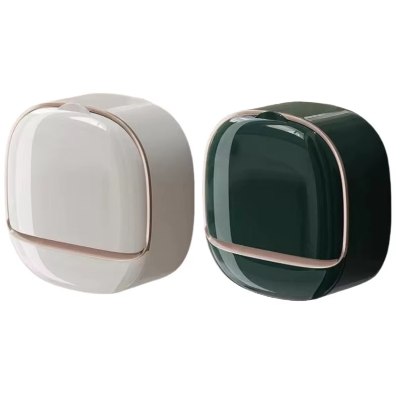 Waterproof Soap Box for Shower – Hanging Soap Holder with Drainage for Bathroom Storage