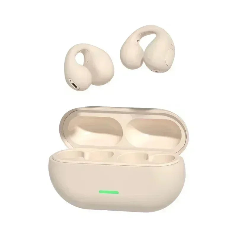T75 Bone Conduction Wireless Headphones – Bluetooth 5.3 Sports Earphones, Waterproof TWS HiFi Sound