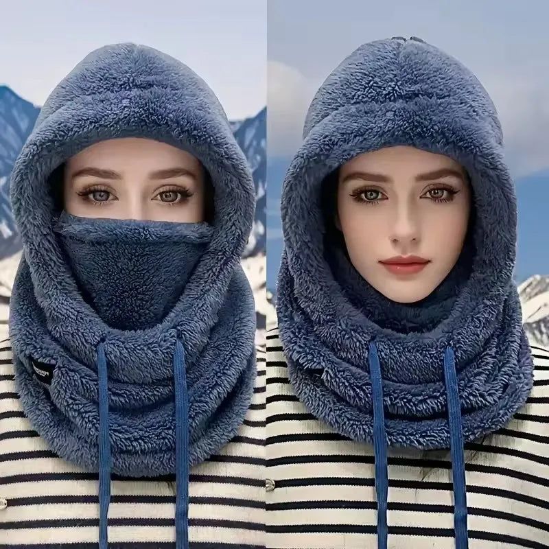 Warm Thermal Windproof Balaclava – Ski Hood & Motorcycle Face Mask, Polar Fleece Neck Cover for Winter Outdoor Sports