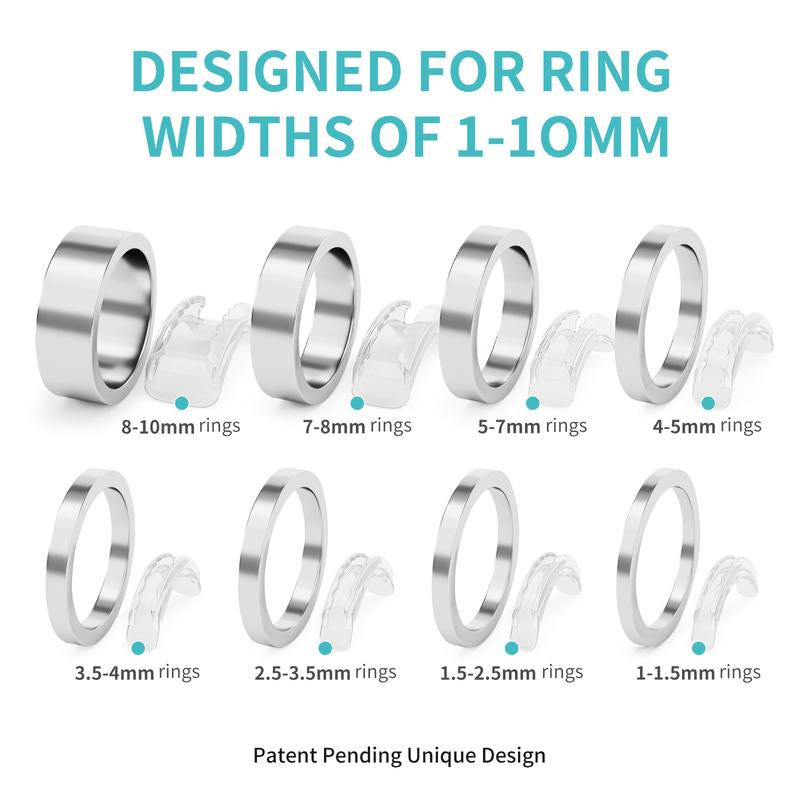Invisible Ring Sizer Adjuster Set – Perfect Fit, No Slipping