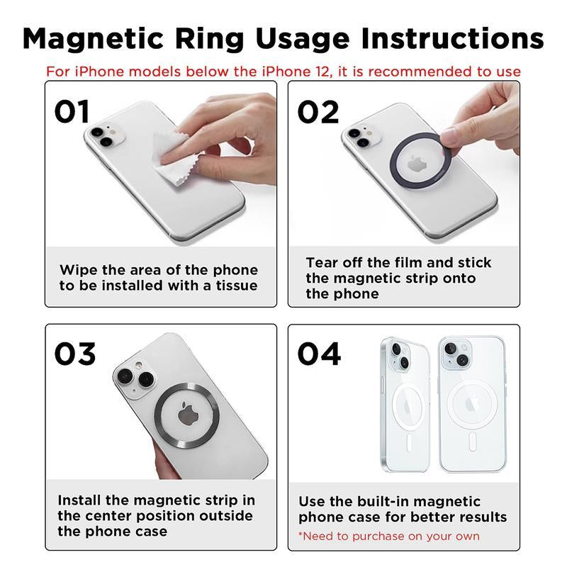 Magnetic Portable Charger 5000mAh – MagSafe Wireless Power Bank with 20W Fast Charge